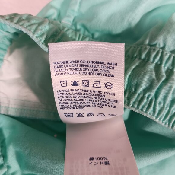 Lands End Shorts, Girls, Ruffled Hem, Mint Green, Pull on, Size XL (14-16) - Picture 10 of 10